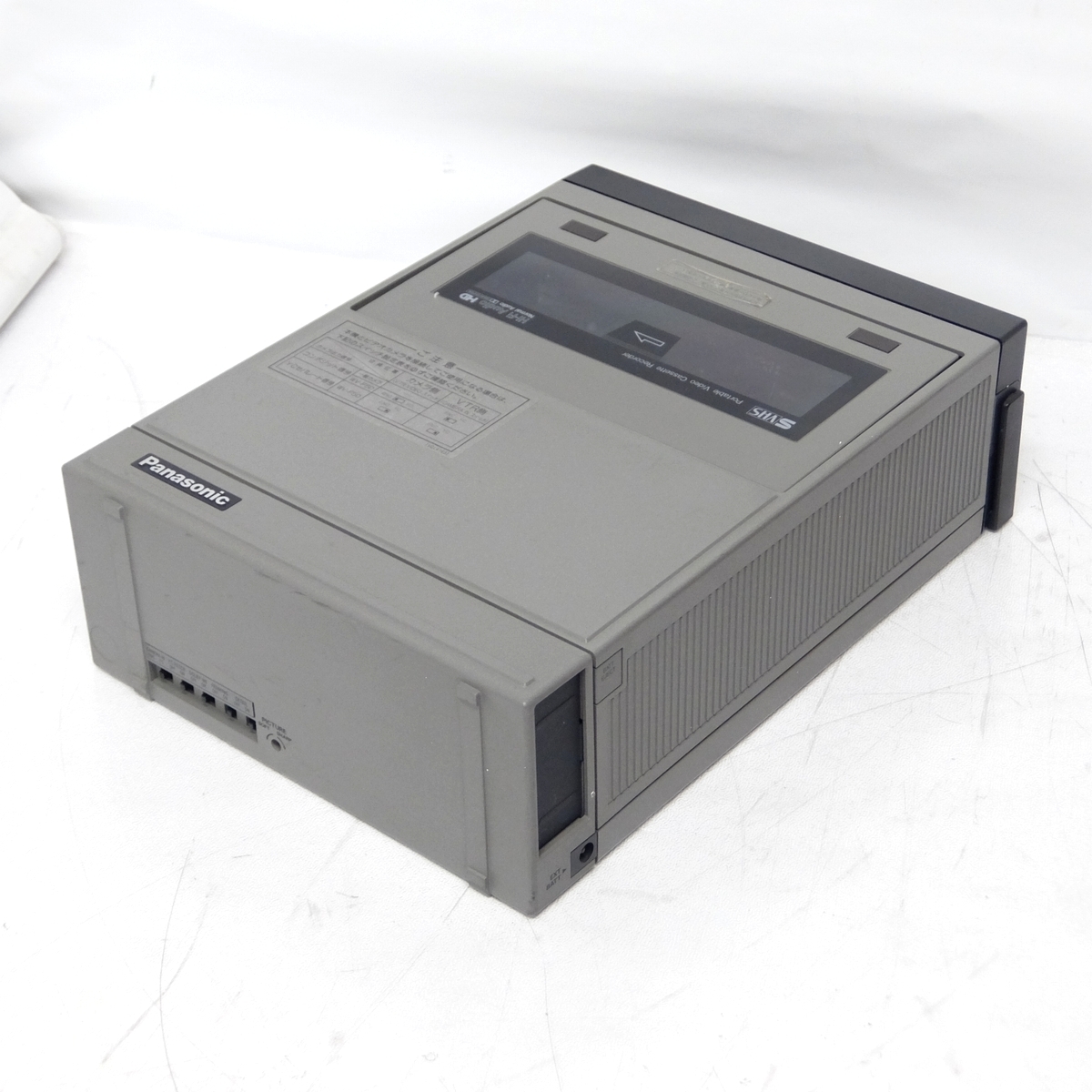 【中古】Panasonic AG-7400 業務用S-VHSポータブルレコーダー 【難有りジャンク品】#320549_画像9