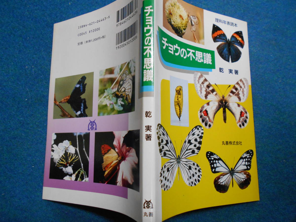 即決　生物学、昆虫学、Incect　1998年『理科年表読本　チョウの不思議』チョウ目、鱗翅目
