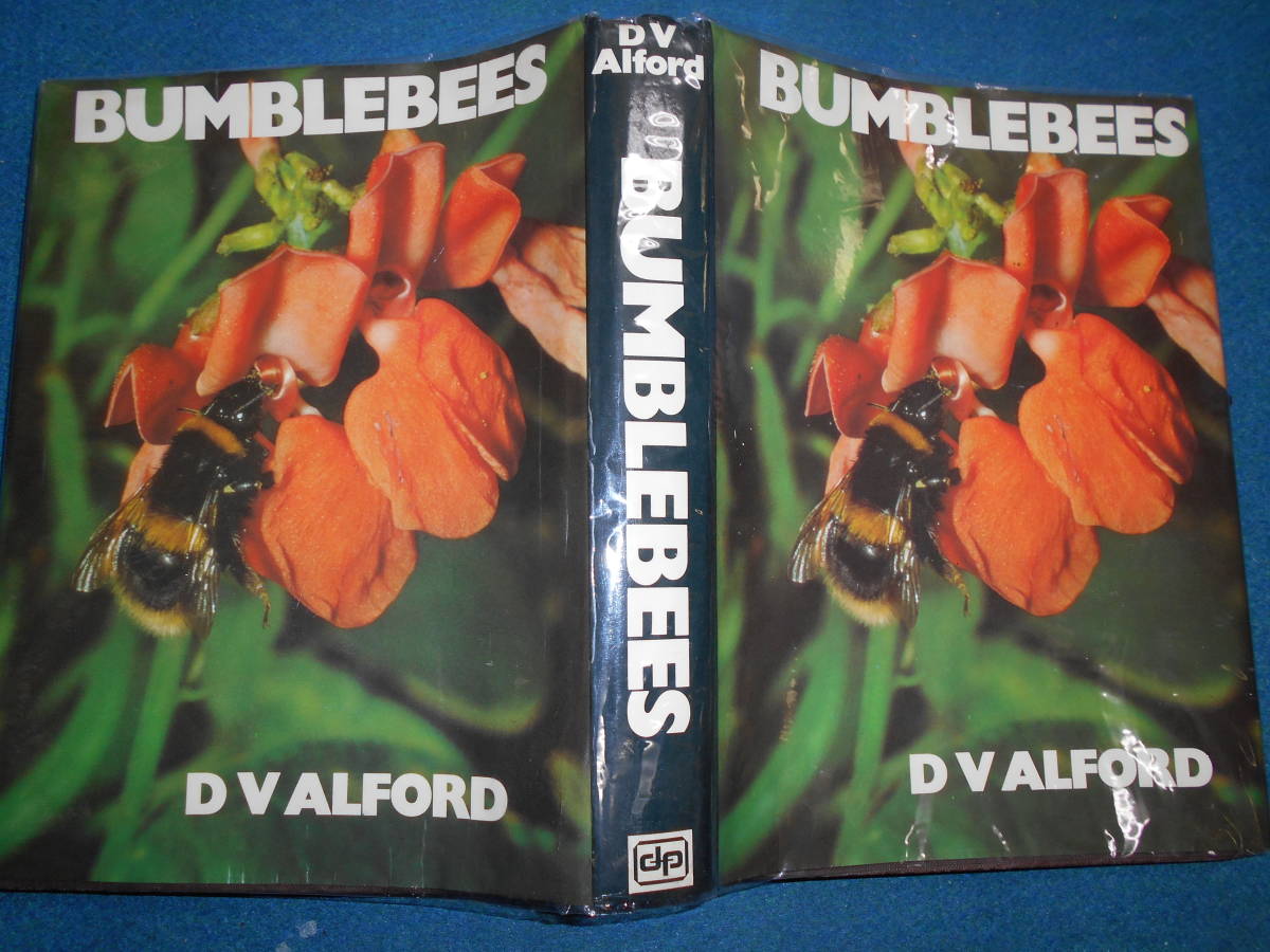 即決　昆虫学、Incect　1975年『マルハナバチ　Bumblebees』ハチ目、膜翅目、社会性ハチ類、Social wasps, Social bees　花粉媒介