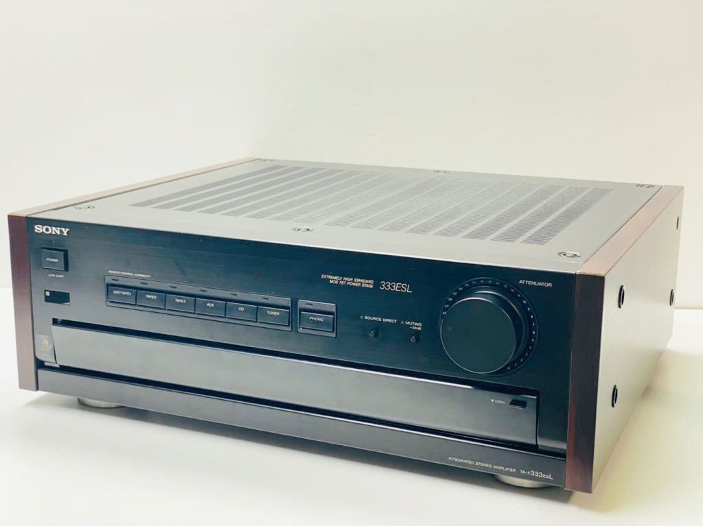 SONY ソニー プリメインアンプ TA-F333ESL 音出し確認済み 現状品