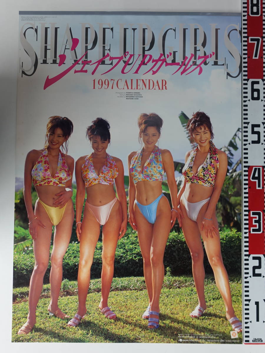 1032シェイプアップガールズ（シェイプUPガールズ）1997年 水着 ビキニ_画像1