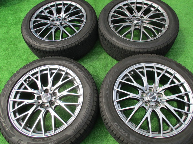 HOT STUFF Exceeder 225/50R18 ブリザック バリ山 ホイール美品 C-HR