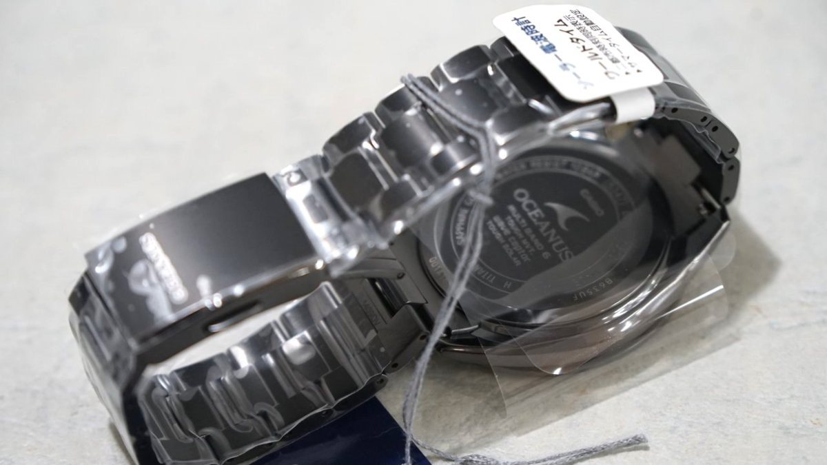 メンズ腕時計新品未使用  カシオ オシアナス