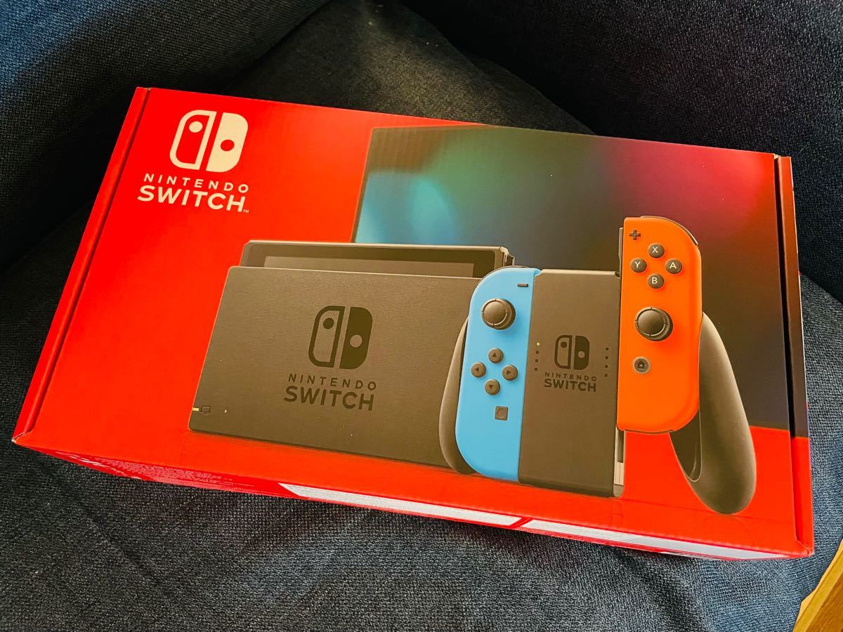 新品未開封］ Nintendo Switch (ニンテンドースイッチ) ネオンブルー