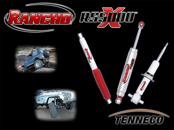 Rancho RS5000X シェビートラック ピックアップ K-1500 4WD 88-98 リア用2本 送料無料_画像1