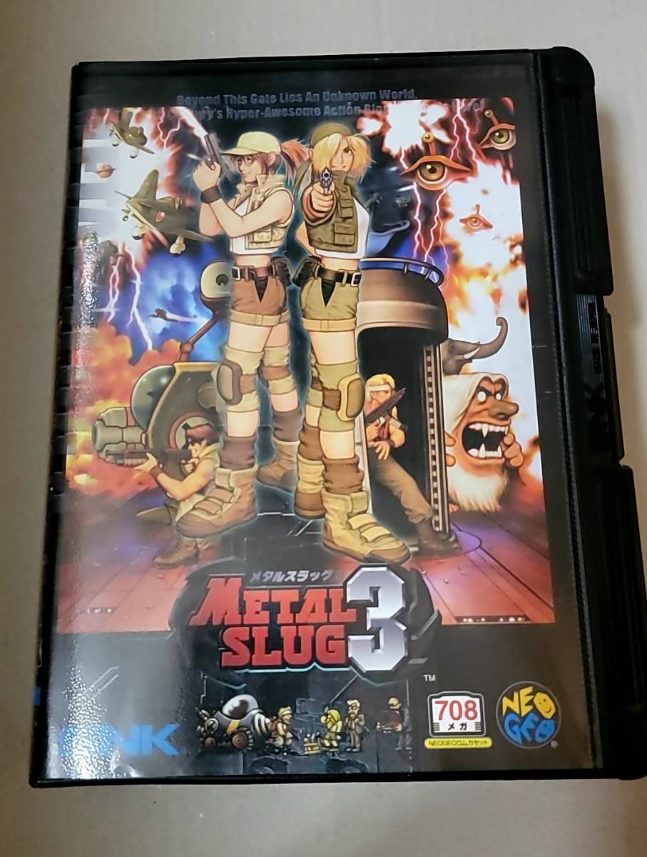 までの ヤフオク! - SNK NEOGEO MVS メタルスラッグ3 METAL SLUG3