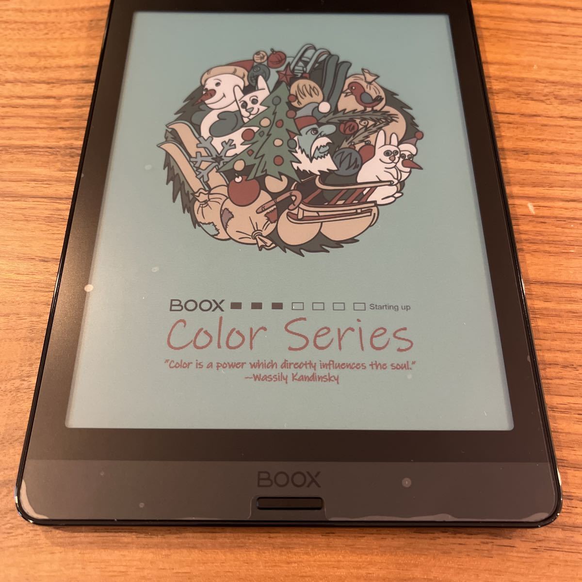 [ цвет электронный бумага * чтение оптимальный ]ONYX Nova3 Color Android планшет BOOX черный gold доллар Wi-Fi электронная книга 