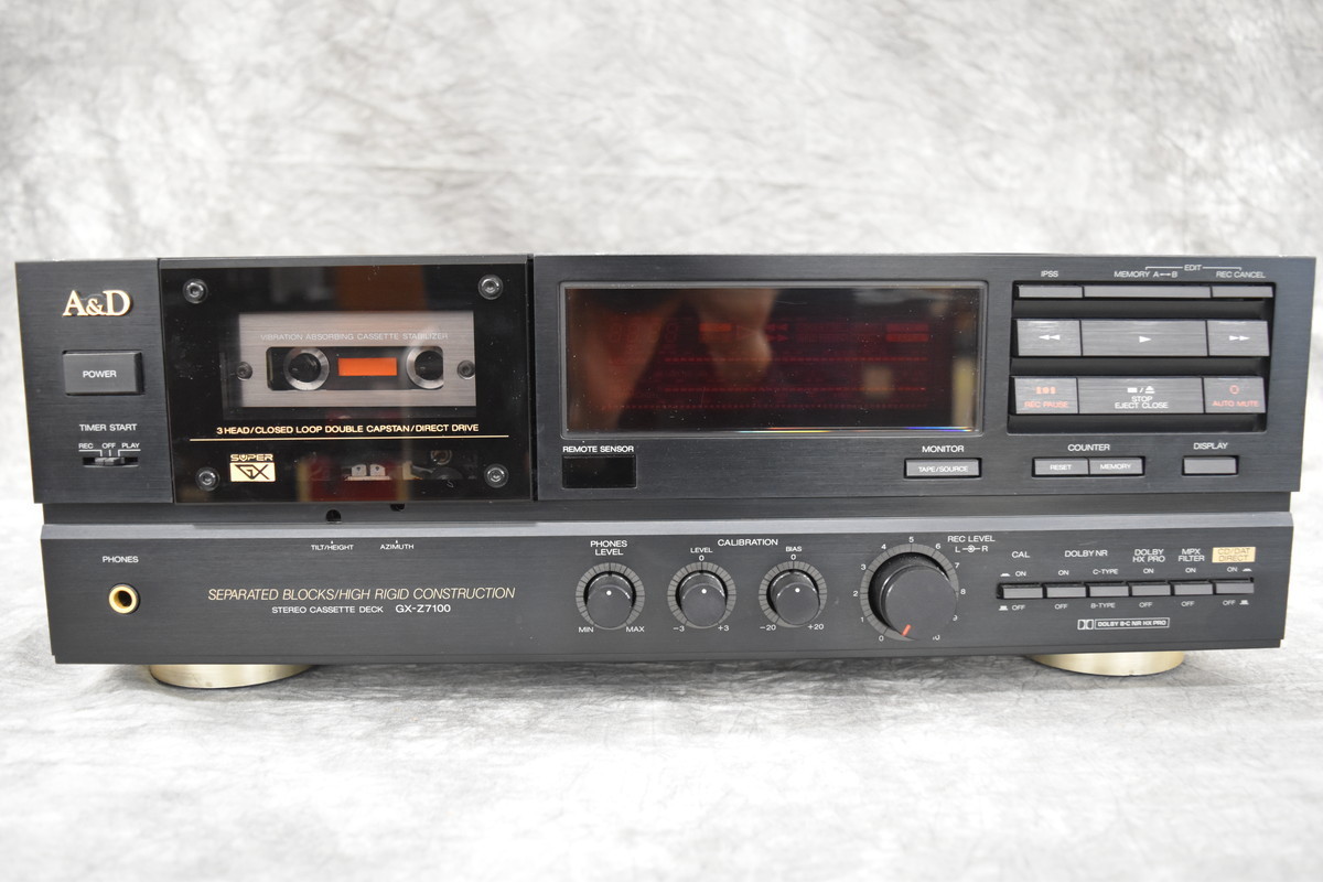 ☆AKAI A&D GX-Z7100 カセットデッキ ☆現状品☆ www.lram-fgr.ma