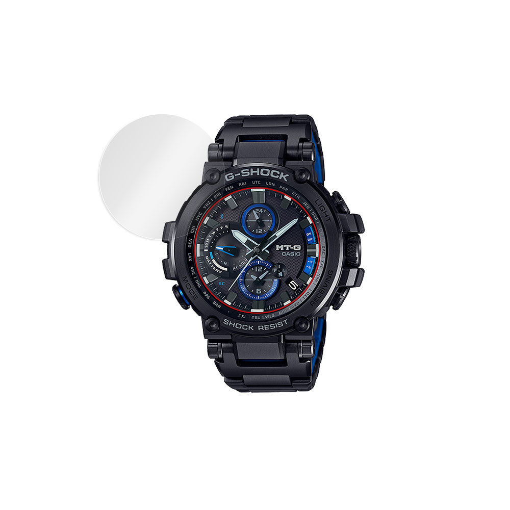 CASIO G-SHOCK MTG-B1000 シリーズ 保護 フィルム OverLay Plus for カシオ Gショック MTGB1000液晶保護 アンチグレア 低反射 防指紋_画像3