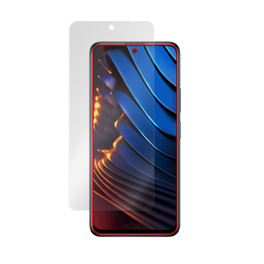 Xiaomi POCO X3 GT 保護 フィルム OverLay 9H Brilliant for シャオミー スマートフォン ポコ X3 GT 9H 高硬度 高光沢タイプ_画像3