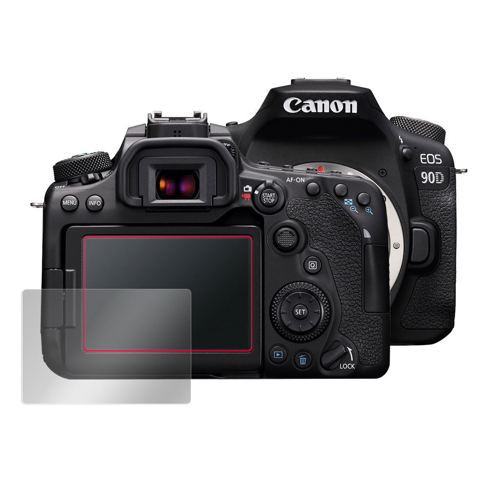 Canon EOS 90D 80D 70D 保護 フィルム OverLay Eye Protector for キヤノン イオス デジタル一眼レフカメラ ブルーライトカット_画像3