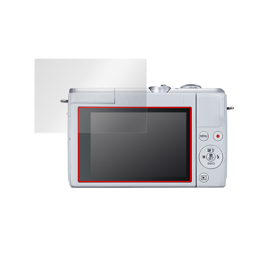 Canon EOS M200 EOS Kiss X10i 保護 フィルム OverLay Plus for キヤノン イオス M200 KissX10i 液晶保護 アンチグレア 低反射 防指紋_画像3