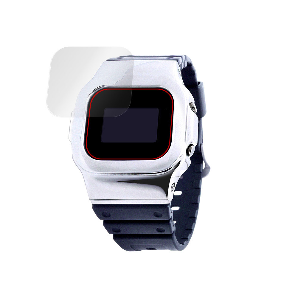 DAMUE カスタムG-SHOCK 5600 保護 フィルム OverLay 9H Brilliant for ダミュー カスタムG-SHOCK 5600 9H 高硬度 高光沢タイプ_画像3