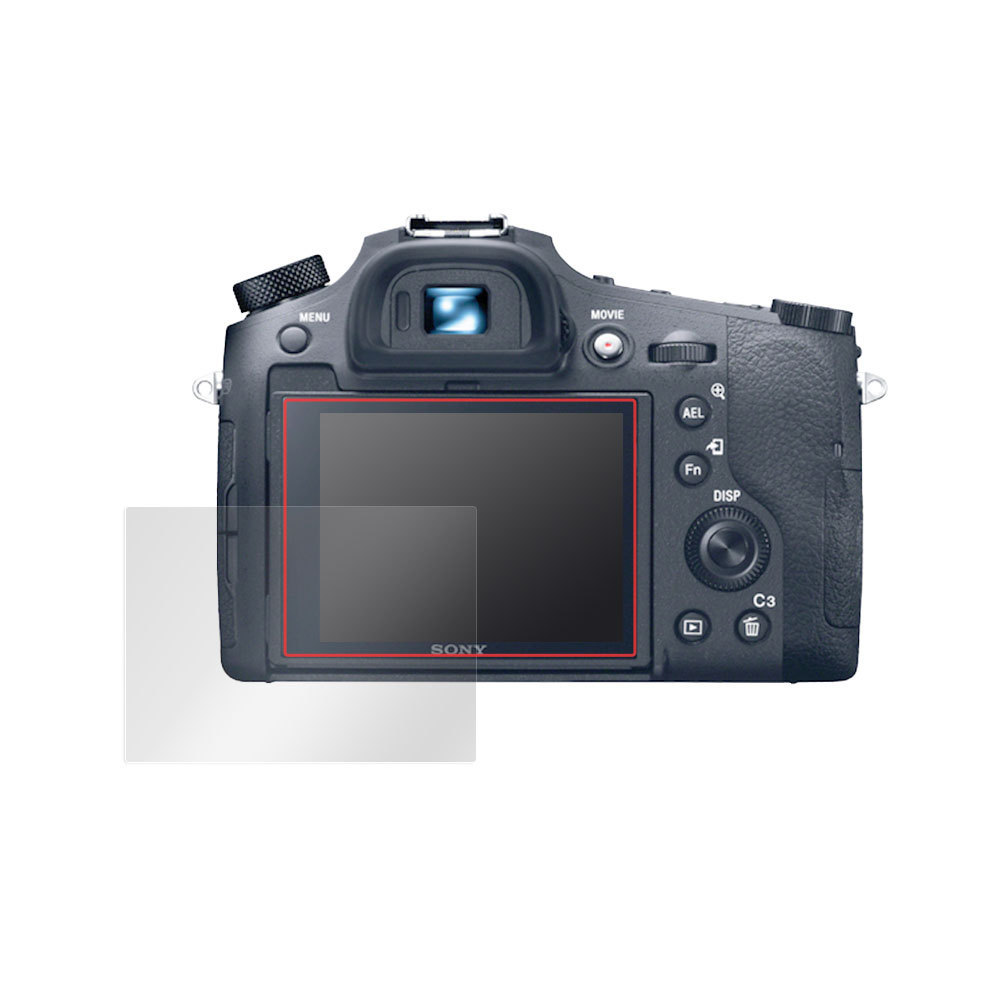 Cyber-Shot RX10IV RX10III RX10II RX10 保護 フィルム OverLay 9H Brilliant for ソニー サイバーショット シリーズ 9H 高硬度 高光沢_画像3