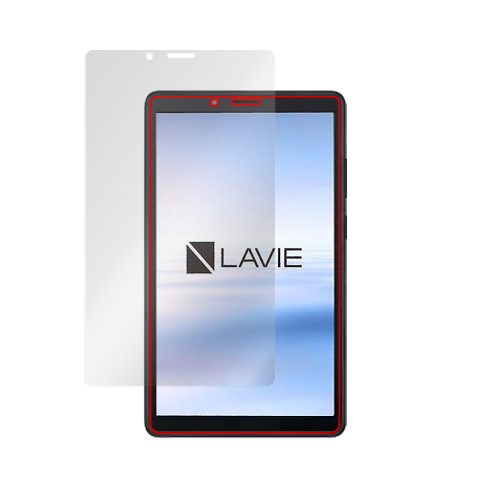 LAVIE T7 (T0755/CAS) 保護 フィルム OverLay Magic for NEC タブレット LAVIET7 T0755/CAS 液晶保護 キズ修復 耐指紋 防指紋 コーティング_画像3