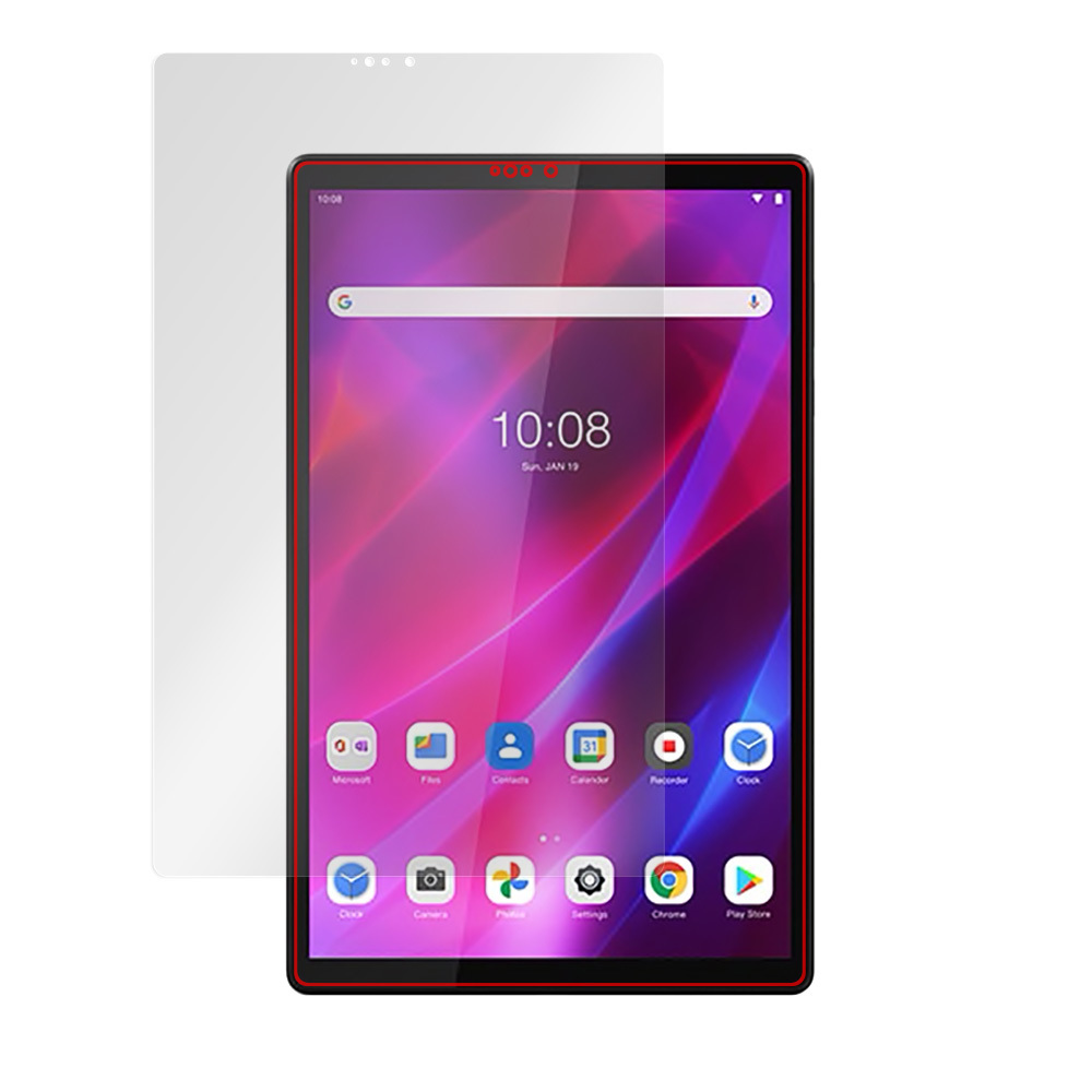 Lenovo Tab K10 保護 フィルム OverLay Brilliant for レノボタブ K10 ZA8N0027JP ZA8R0054JP 液晶保護 指紋がつきにくい 防指紋 高光沢_画像3