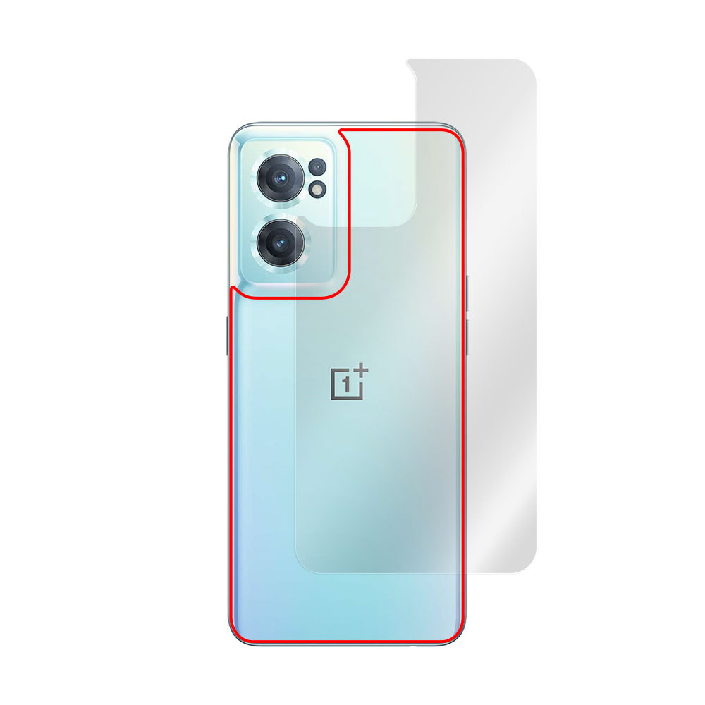 OnePlus Nord CE 2 5G 背面 保護 フィルム OverLay FLEX 高光沢 for ワンプラス スマートフォン ノード CE25G 本体保護フィルム 曲面対応_画像3