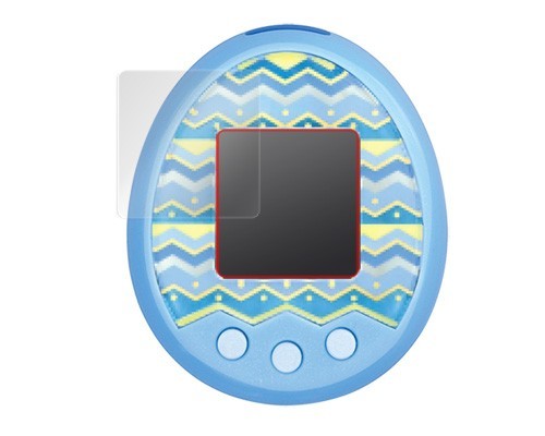 Tamagotchi m!x (たまごっち みくす) 用 2枚組 液晶保護フィルム OverLay Brilliant 液晶 保護 フィルム シート シール 高光沢_画像3