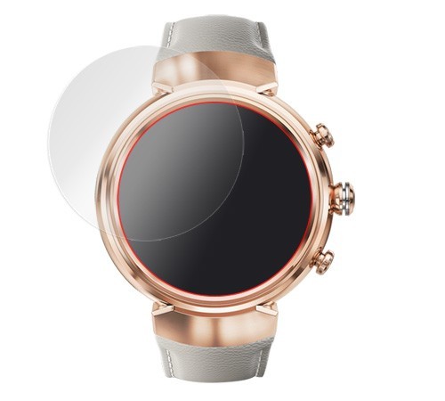 ASUS ZenWatch 3 (WI503Q) 用 液晶保護フィルム OverLay Brilliant for ASUS ZenWatch 3 (WI503Q) (2枚組) 液晶 保護 高光沢_画像3
