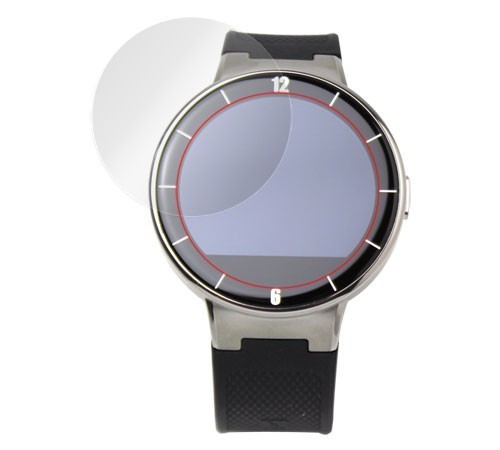 OverLay Brilliant for ALCATEL ONETOUCH WATCH (2枚組) 保護フィルム 保護シート 保護シール 液晶保護フィルム 高光沢タイプ_画像3
