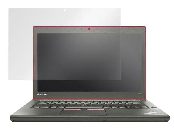 OverLay Brilliant for ThinkPad T450s (タッチパネル機能搭載モデル) 液晶 保護 フィルム シート シール 指紋がつきにくい 防指紋 高光沢_画像3