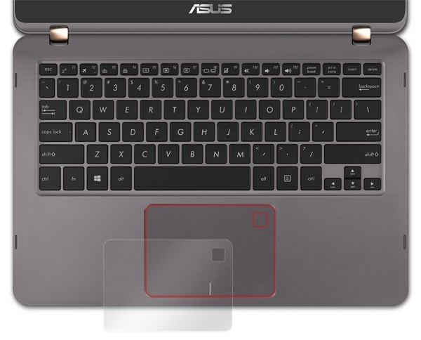ASUS ZenBook Flip UX360UA-6500 用 OverLay Protector for トラックパッド ASUS ZenBook Flip UX360UA-6500 保護 低反射_画像3