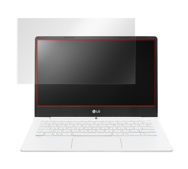 LG UltraPC 13.3インチ (13U70P)? / LG gram 13インチ (13Z980-GR55J / 13Z970-ER33J) 保護 フィルム OverLay Brilliant 高光沢_画像3