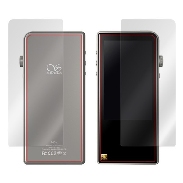 Shanling M3S for liquid crystal protection film OverLay Plus for Shanling M3S [ surface * the back side set ] low reflection 