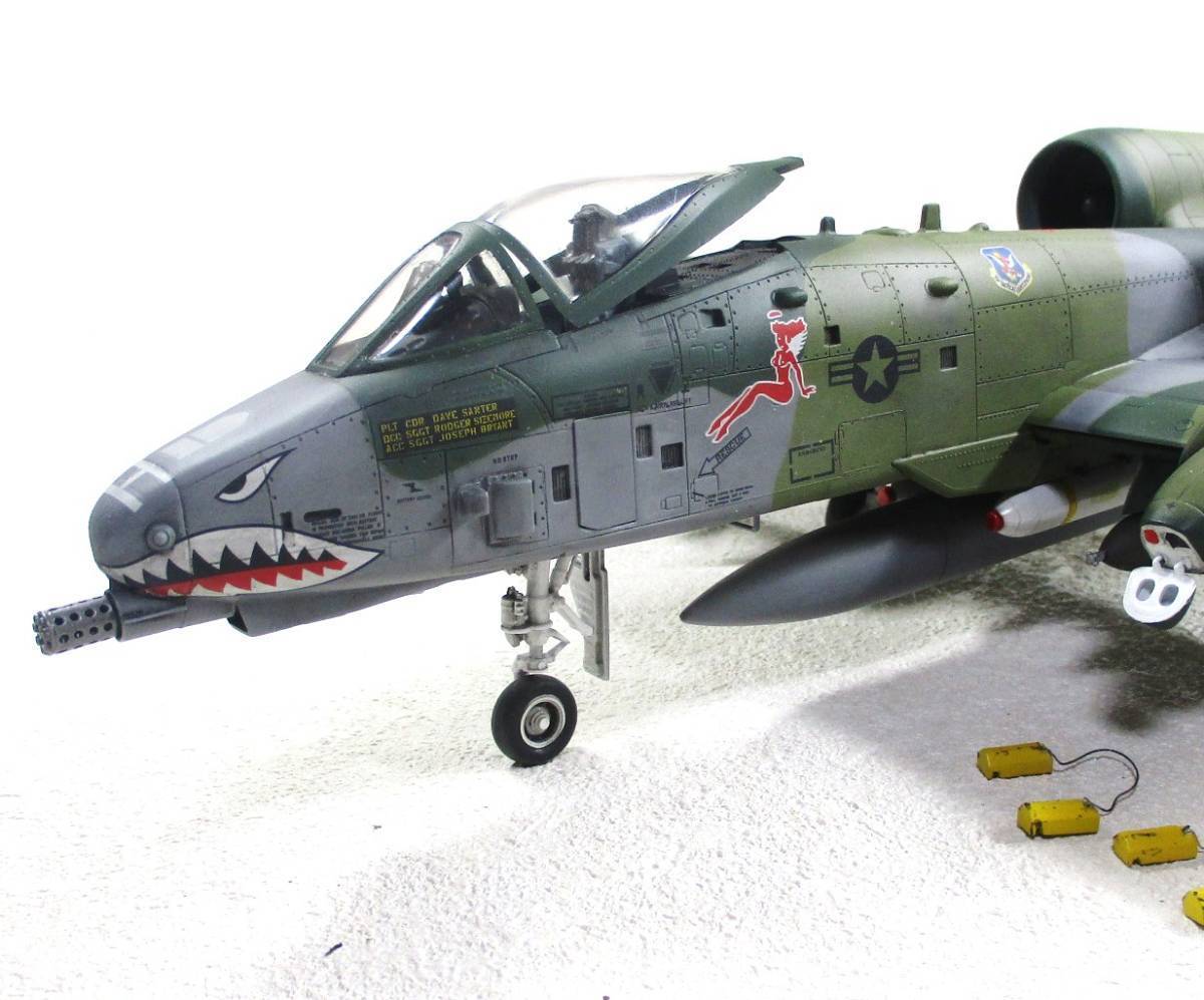 米軍 A10A サンダーボルトII イタレリ1/48 完成品 米軍 A10A サンダーボルトII イタレリ1/48 完成品