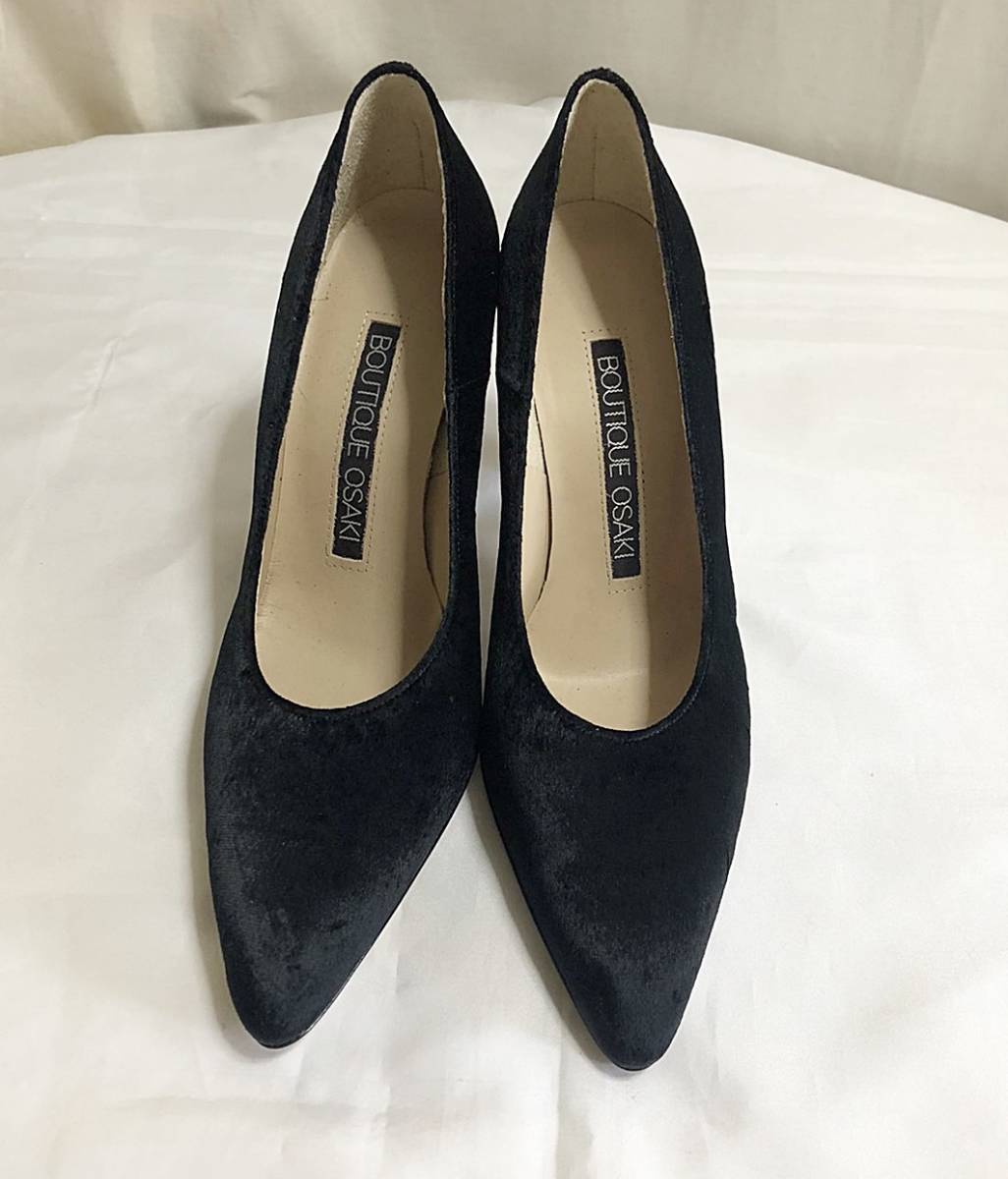 数量は多い リボンモチーフスエードパンプス Blahnik Manolo マノロ