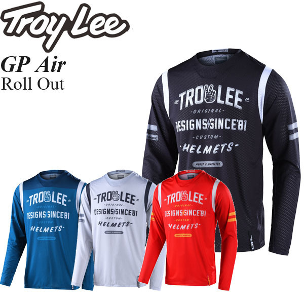 Troy Lee オフロードジャージ GP Air Roll Out スレートブルー/M_画像1