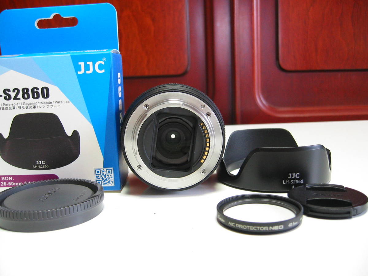 SONY FE 28-60mm F4-5.6 SEL2860 フード・フィルター付き 新同品