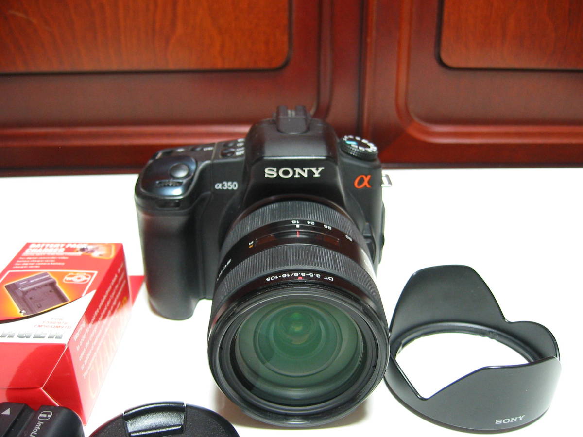 SONY ソニー α350 DT 16-105mm f3.5-5.6付き 美品 | laninternet.com.br