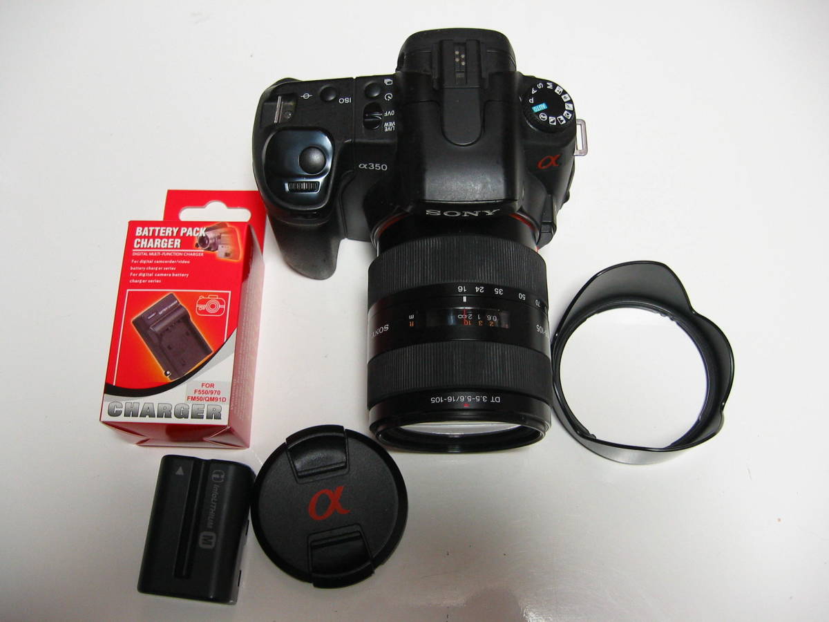 SONY ソニー α350 DT 16-105mm f3.5-5.6付き 美品 | laninternet.com.br