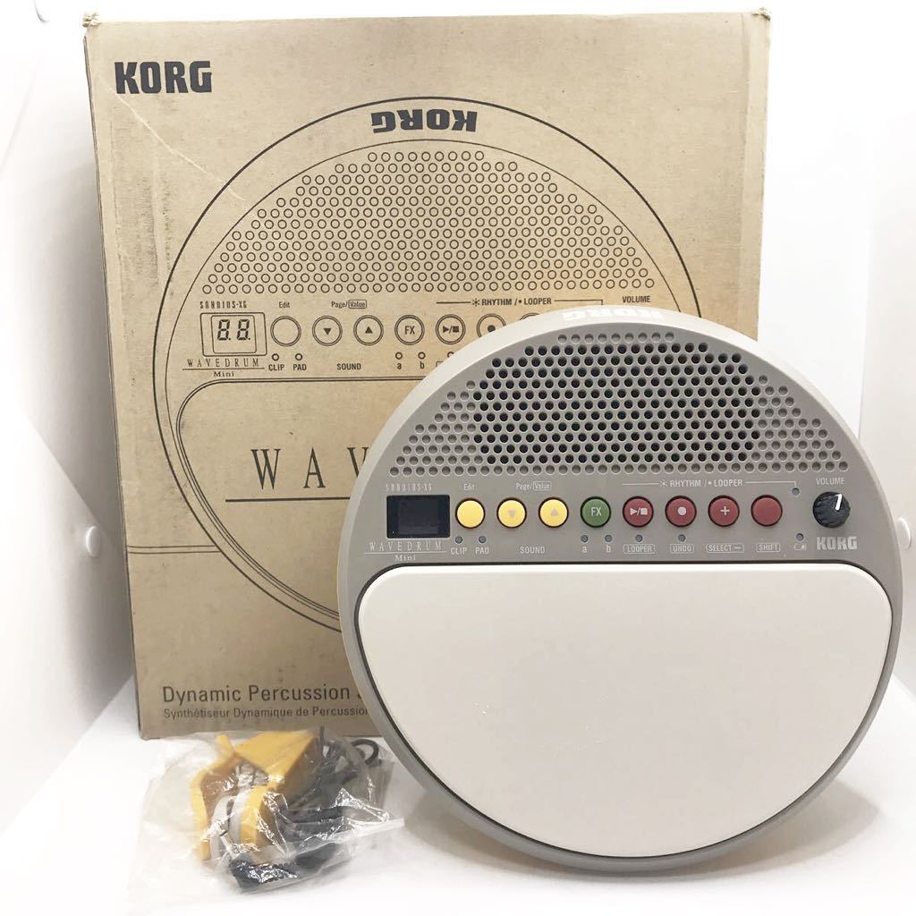 極美品!KORG KORG コルグ WAVEDRUM mini WD-MINI パーカッション 電子