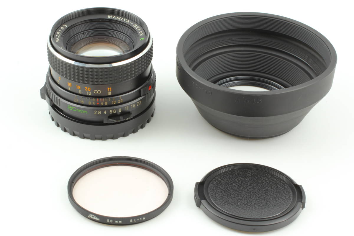 マミヤ ヤフオク! - Mamiya Sekor C 80mm f/2.8 MF lens for... マミヤ