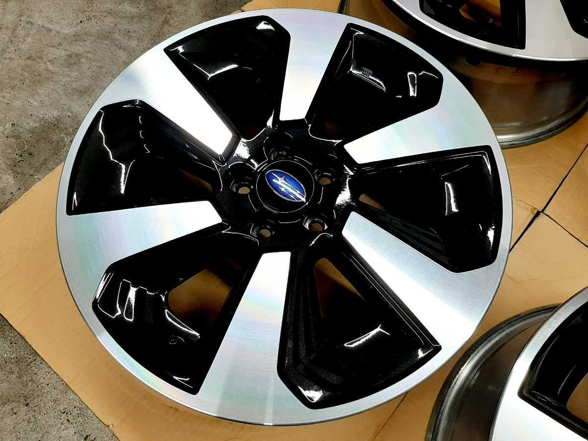 新車外し】スバル SJ型 フォレスター 純正 17インチ ホイール 4本