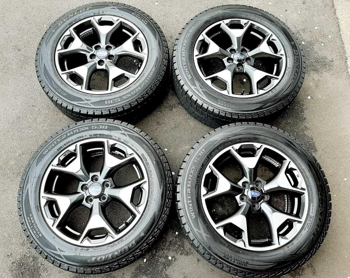 極上品】スバル XV 純正 ホイール 2019年製 ダンロップ ウィンター