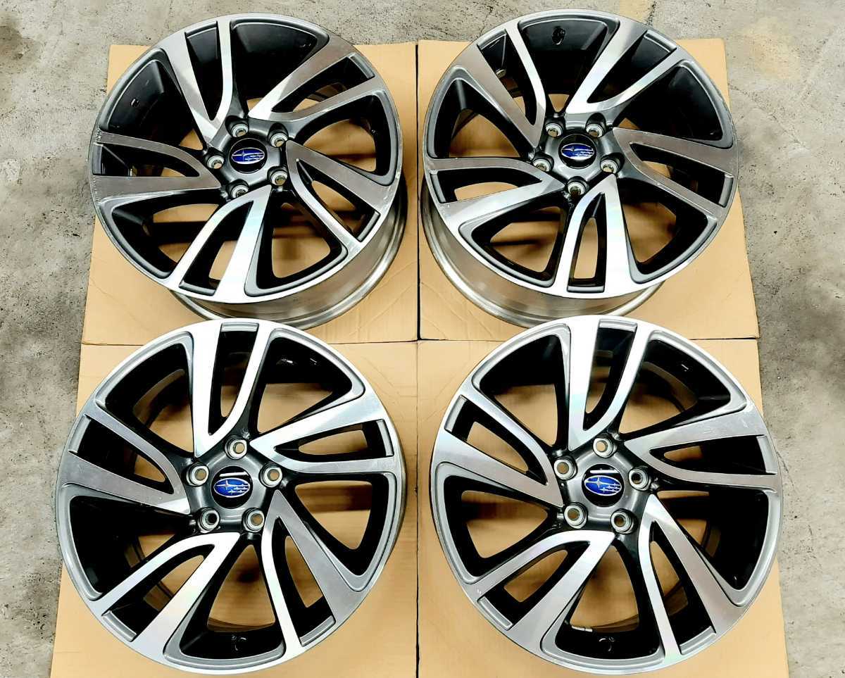 美品】スバル レヴォーグ GT-S 純正 18インチ ホイール 4本セット 7.5J