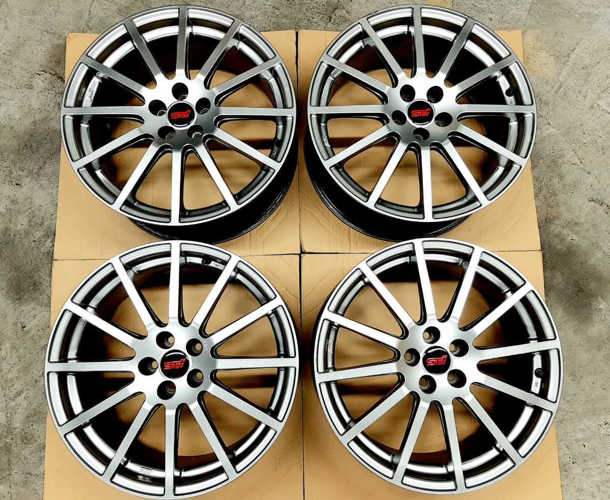 極上品】スバル レガシィ STI ts 300台 限定車 18インチ 8.0J 純正