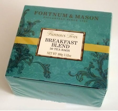 英国 フォートナム＆メイソン ブレックファスト ブレンド紅茶 ５０個ティーバッグ 箱入り x２箱 Fortnum & Mason Breakfast Blend_x２箱