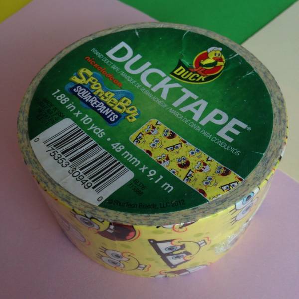 direct import * sponge Bob Duck tape DUCK TAPE 9.1m! duct tape! postage 300 jpy ~