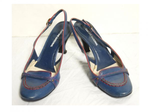  beautiful goods Costume National mules 35 22.5cm Italy made E736