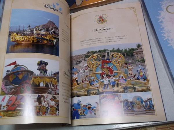 * Tokyo Disney si-15 годовщина брошюра + Disney on Classic 5 шт.! прекрасный товар Disney ON CLASSIC