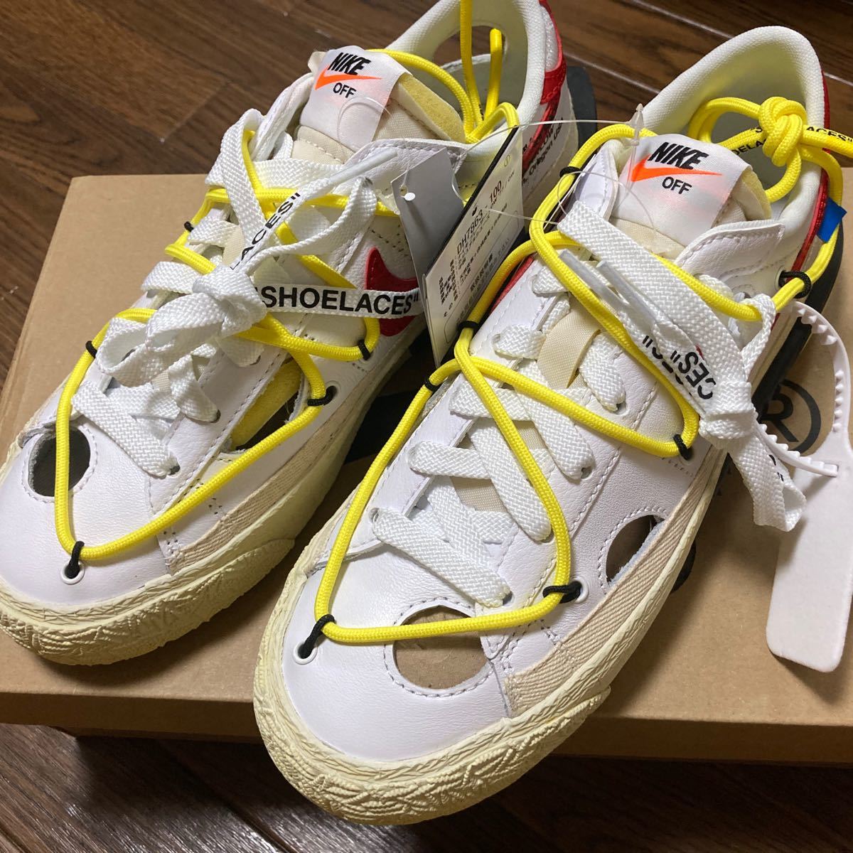 Off-White × Nike Blazer Low オフホワイト × ナイキ ブレーザー ロー 23.5cm