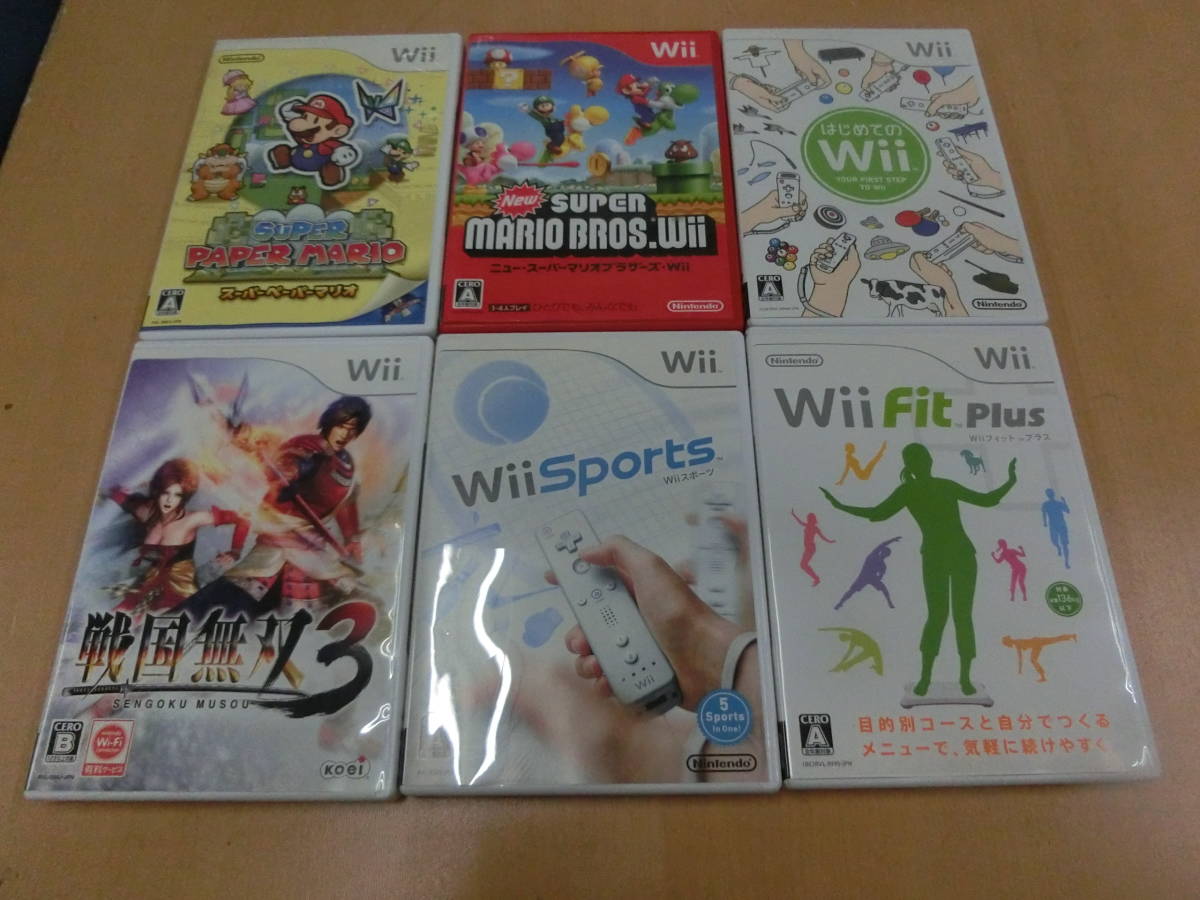中古(動作未確認) Nintendo/任天堂 Wiiソフト6枚セット [214-842] ◆送料無料(北海道・沖縄・離島は除く)◆S_画像1