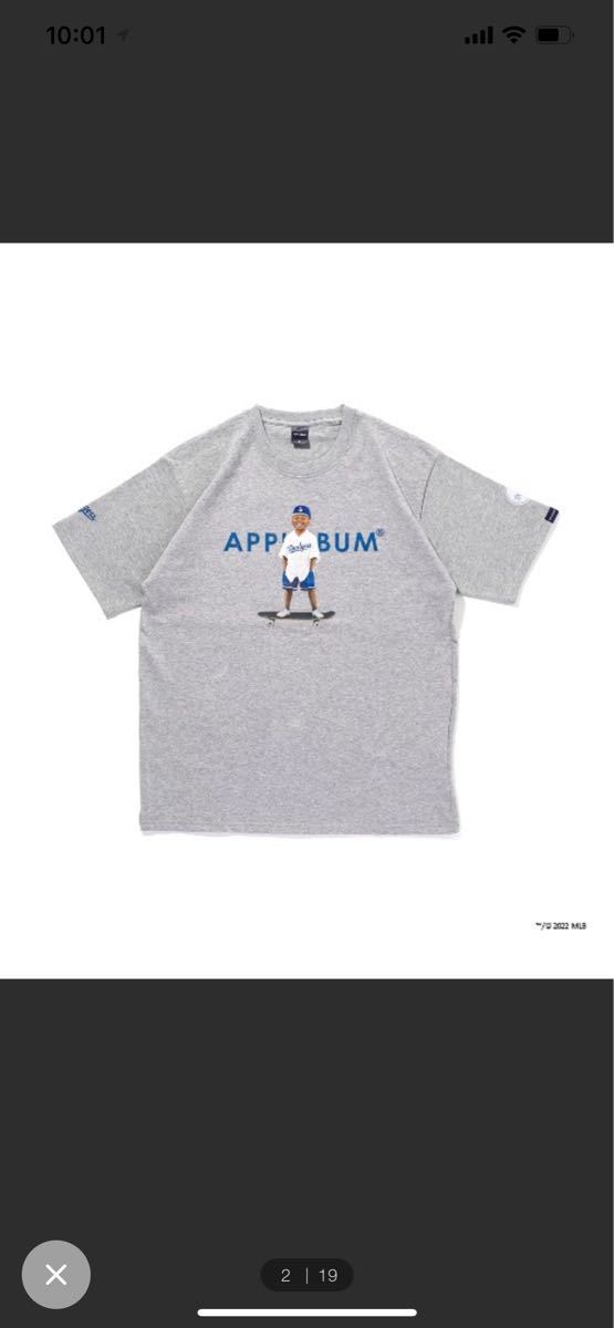 アップルバム　applebum “LA Dodgers Boy” T-shirt