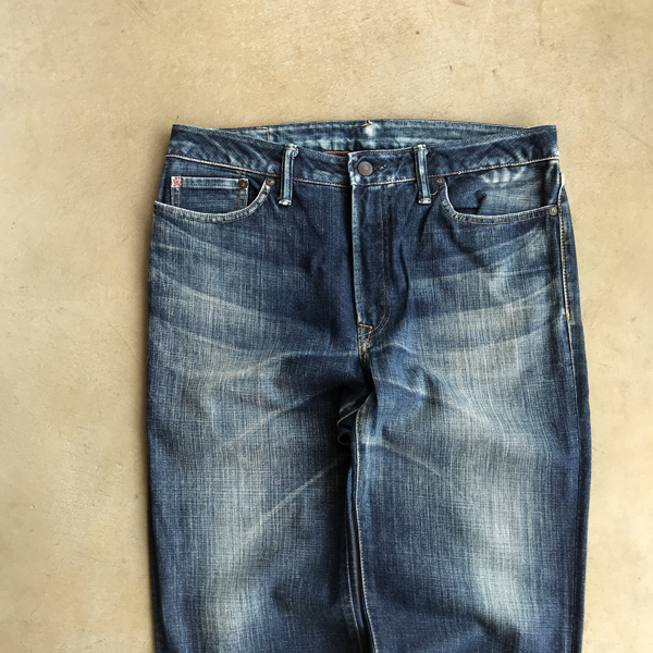 美品◎ 45R デニム パンツ ジーンズ インディゴ メンズ レディース W34