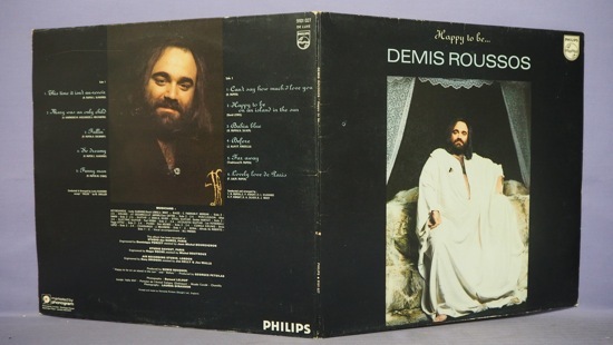 ■英国盤AOR-FREE SOUL傑作!★DEMIS ROUSSOS/HAPPY TO BE★オリジ■_画像1