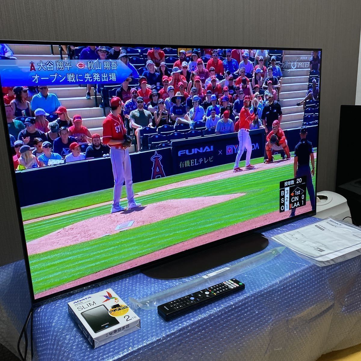 新品級】SONY BRAVIA 48v型/KJ-48A9S 有機ELTV/Android YouTube